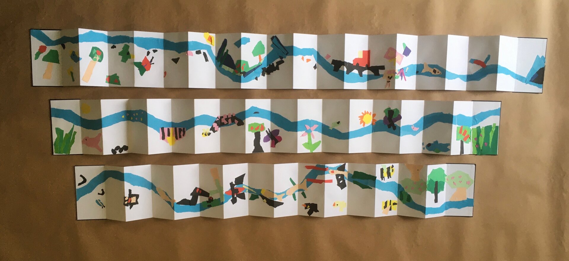 First Collages of the River - Collage start rivers - 6